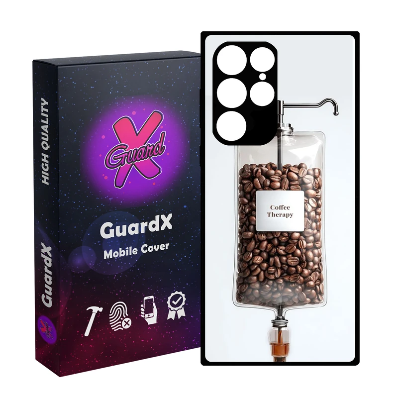 کاور گارد ایکس طرح Coffee مدل 10921 مناسب برای گوشی موبایل سامسونگ Galaxy S23 Ultra