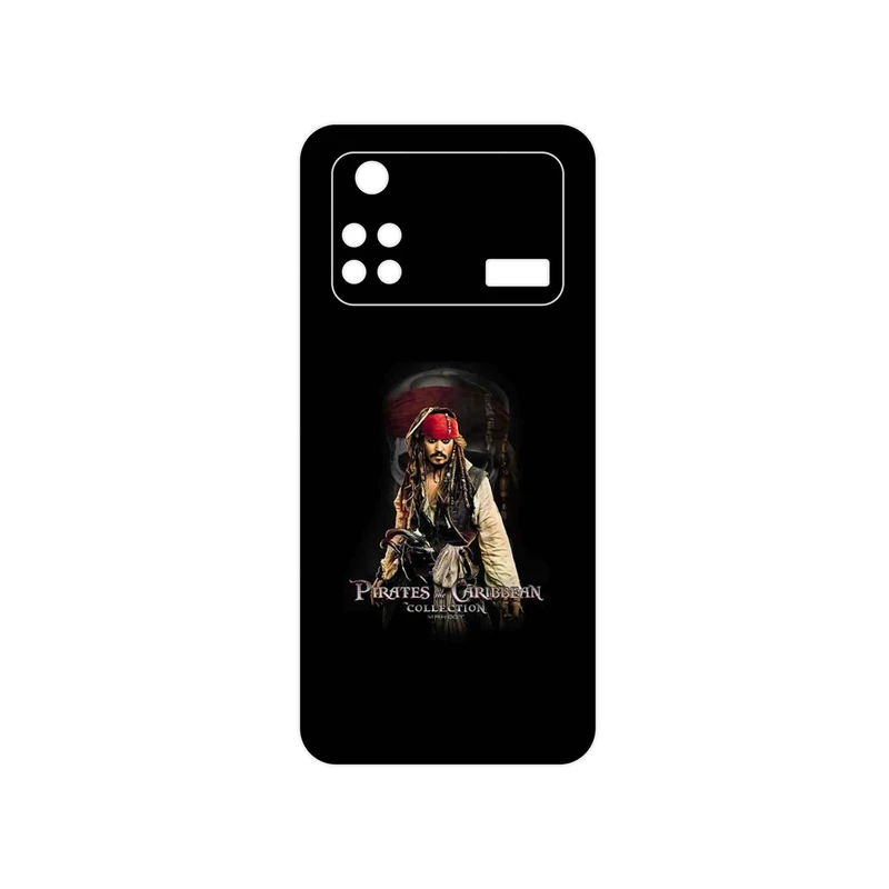برچسب پوششی ماهوت مدل PIRATES OF THE CARIBBEAN مناسب برای گوشی موبایل شیائومی Poco M4 Pro 4G
