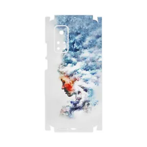MAHOOT Women and the Cloud Digital Art-FullSkin Cover Sticker for Xiaomi Mi 10T Pro 5G