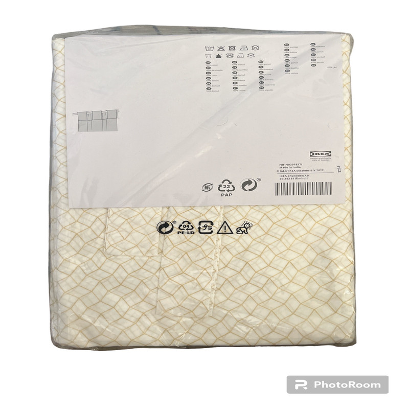 پرده ایکیا مدل GOKVALLA سایز 145x300 سانتیمتر