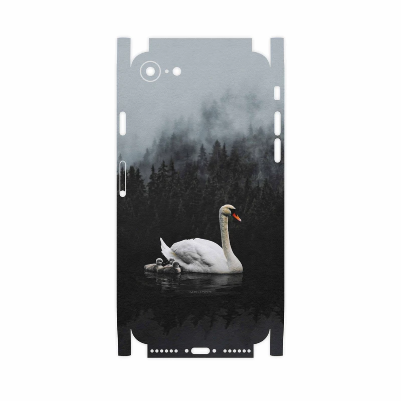 برچسب پوششی ماهوت مدل Swan Lake-FullSkin مناسب برای گوشی موبایل اپل iPhone SE 2020