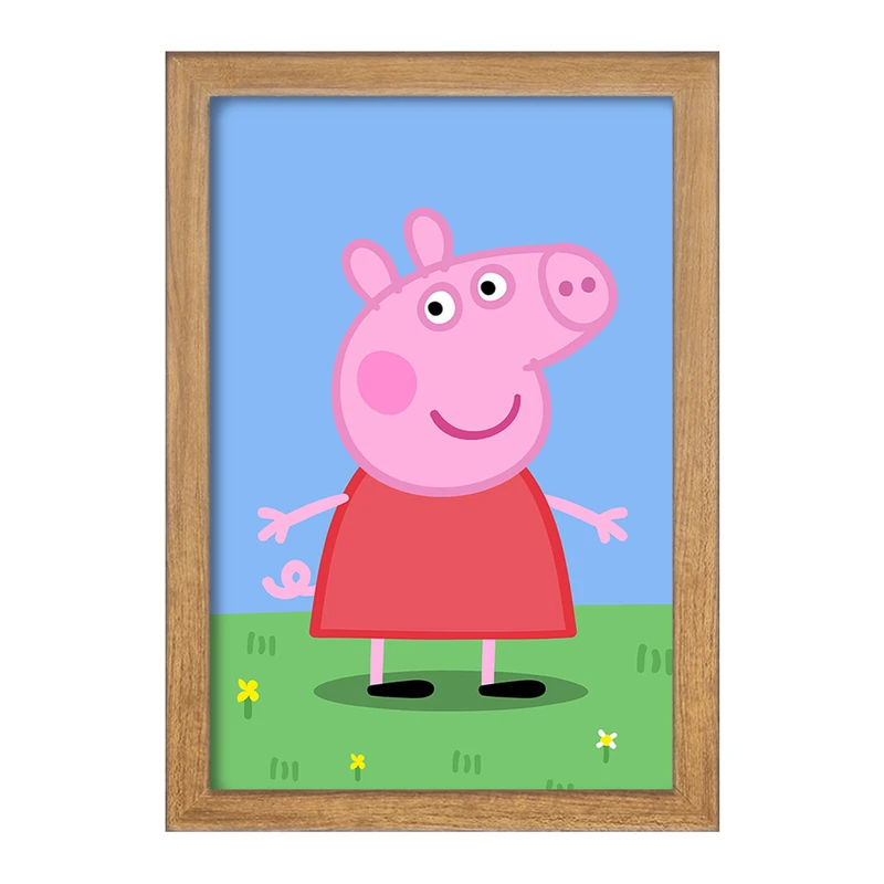 تابلو خندالو مدل پپا انیمیشن پپا پیگ Peppa pig  کد 22067
