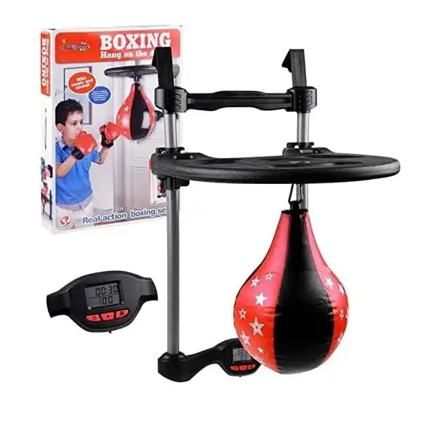 کیسه بوکس کینگز اسپورت مدل درب آویز طرح تایمر دار