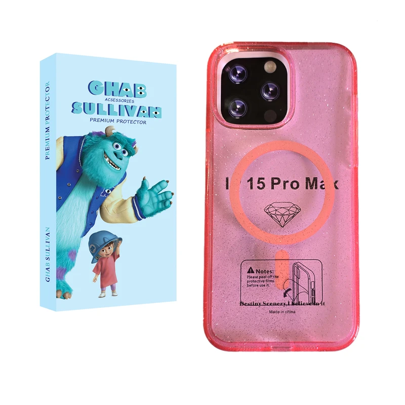 کاور قاب سالیوان مدل MAGSHINE مناسب برای گوشی موبایل اپل iPhone 15 Pro Max