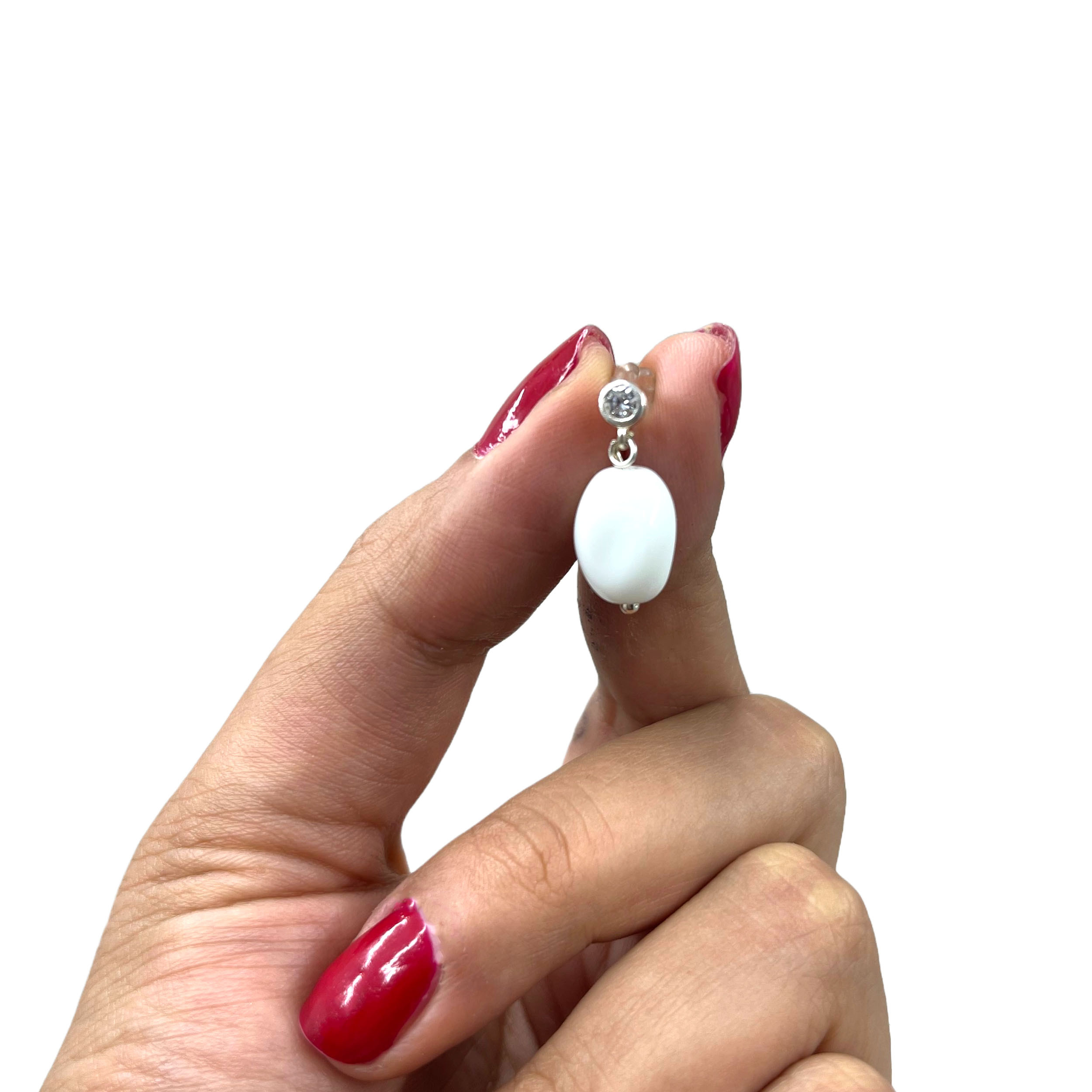 گوشواره نقره زنانه گالری ظهیرالدینی مدل SG-11