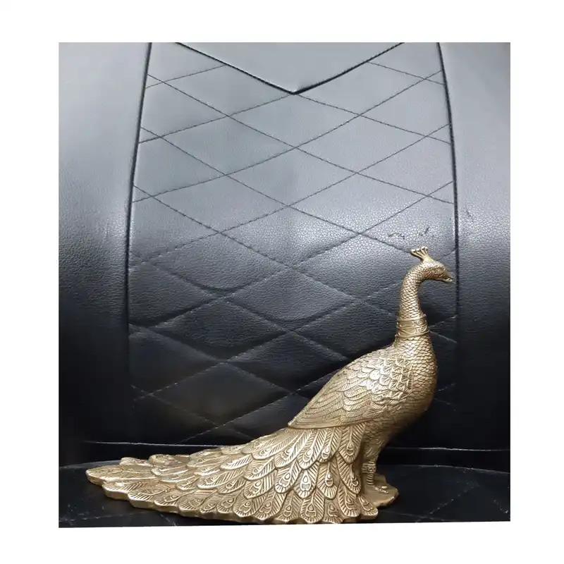 مجسمه برنجی مدل طاووس کد 3 Special peacock twin بسته 2 عددی