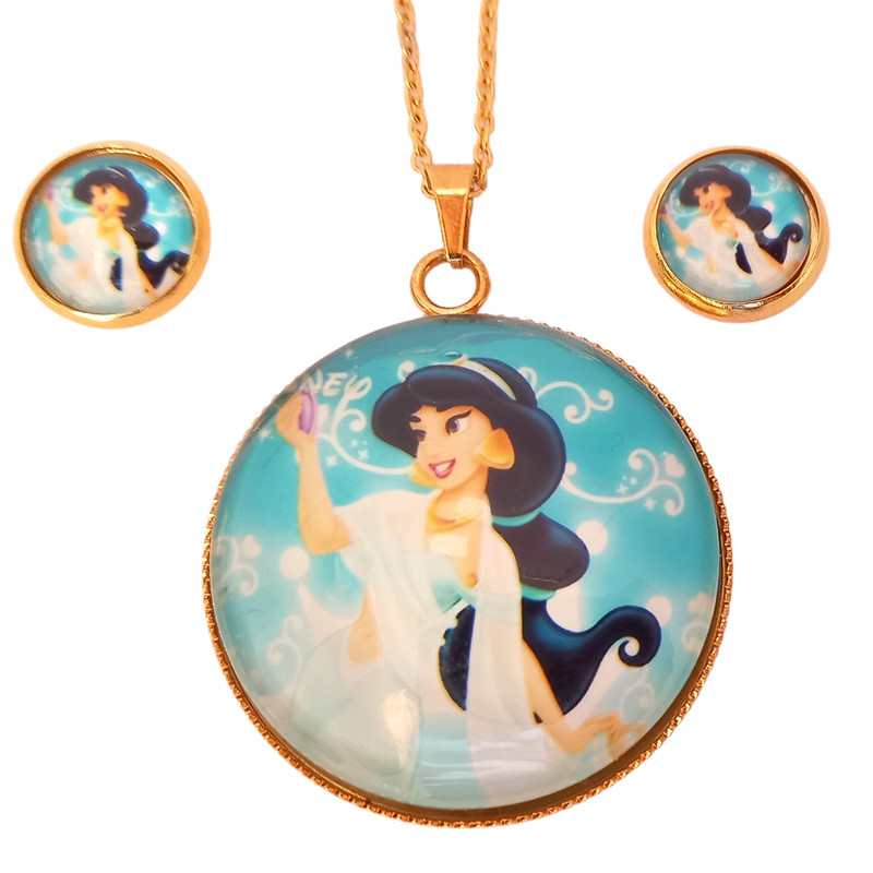 نیم ست دخترانه مدل پرنسس