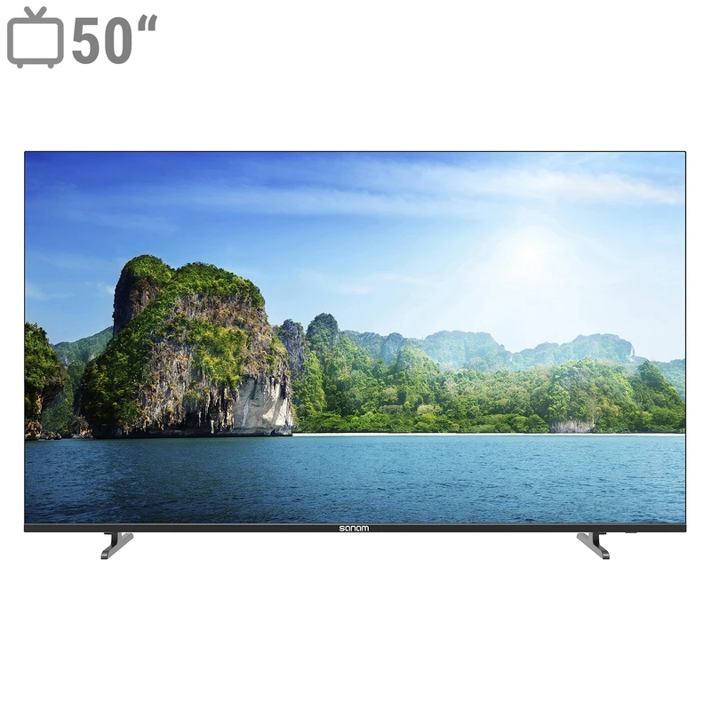 تلویزیون ال ای دی هوشمند صنام مدل SLS-50M1210 سایز 50 اینچ
