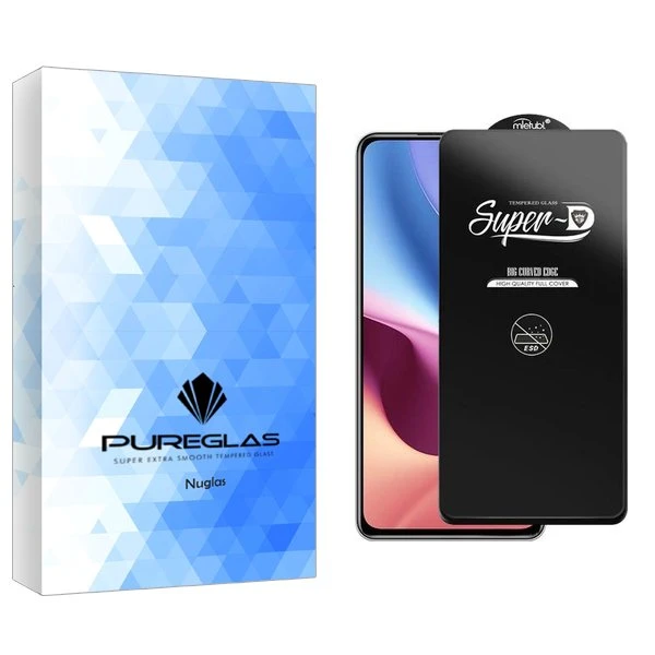 محافظ صفحه نمایش پیور گلس مدل NueGlas SuperD_ESD مناسب برای گوشی موبایل شیائومی Redmi K40