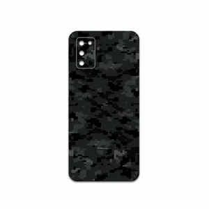 MAHOOT Night-Army-Pixel Cover Sticker for Samsung Galaxy A03S