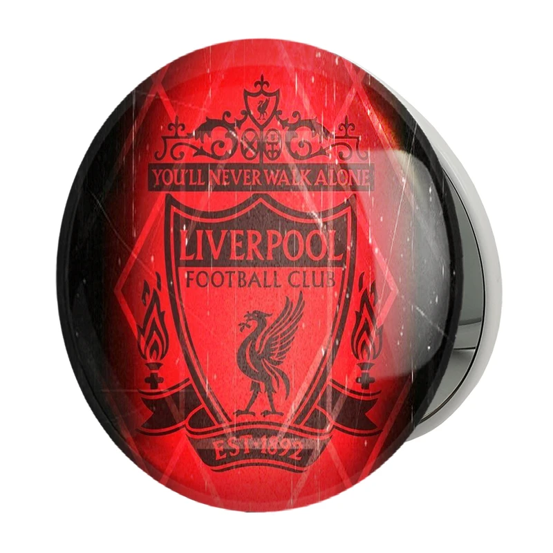 آینه جیبی خندالو طرح باشگاه لیورپول مدل تاشو کد 26983 