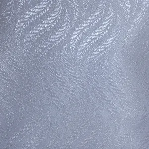 پارچه پرده عرض 3 متر مدل حریر ژاکارد محو رنگ شیری