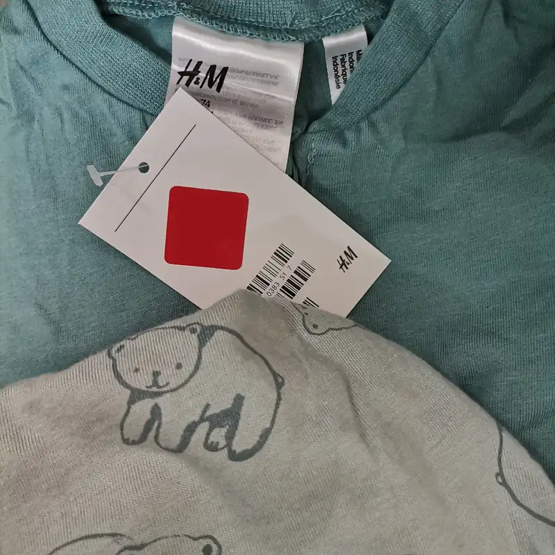 سرهمی نوزادی اچ اند ام مدل 0711235043 مجموعه 2 عددی