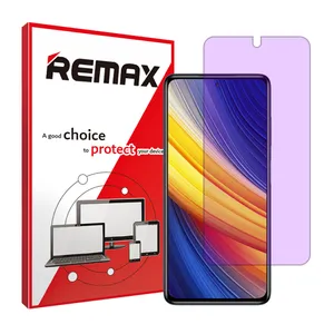 Remax brand shockproof Anti-purple screen protector glass for Xiaomi Poco X3 Pro