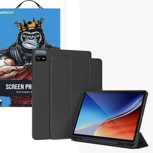 Epicoy Smart Case Series Leather Cover Case For Xiaomi Pad 6/ Pad 6 Pro