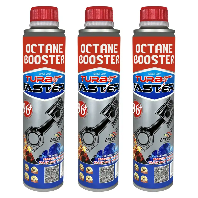 اُکتان بوستر  فستر مدل Turbo حجم 400 میلی لیتر  بسته 3 عددی