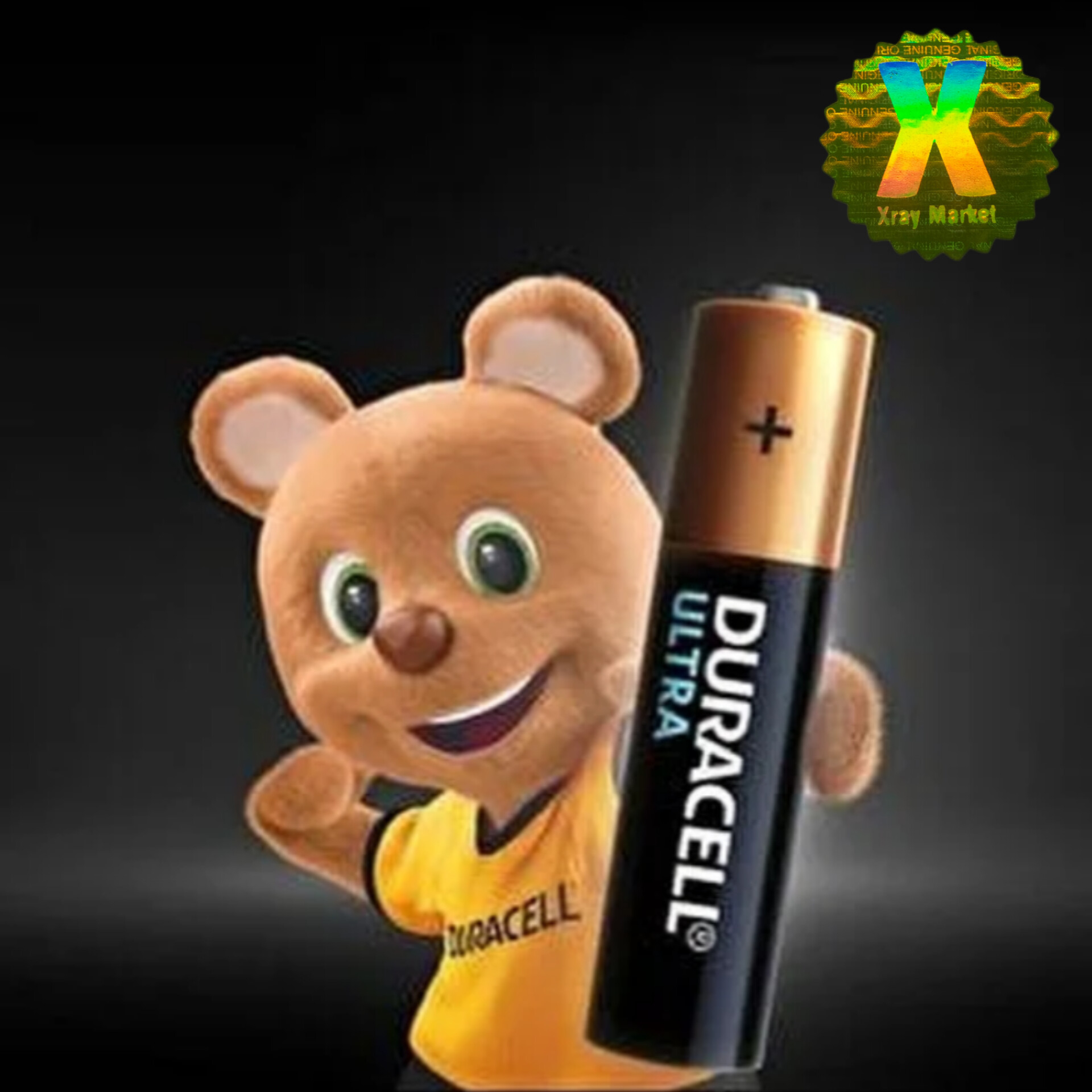 باتری نیم قلمی دوراسل مدل ALKALINE ULTRA 1.5V XRAY بسته 10 عددی