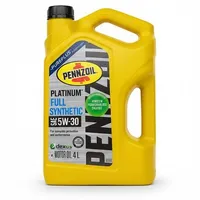 روغن موتور خودرو بنزینی، توربوشارژ، هیبریدی، تنفس طبیعی پنزویل مدل SN 5W-30 حجم 4 لیتر