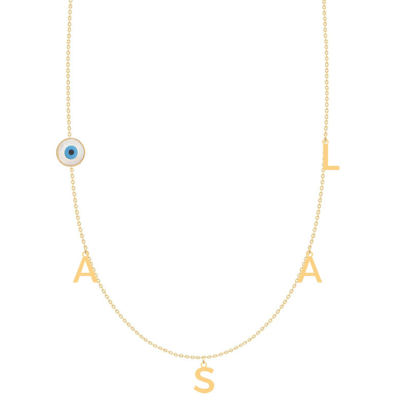 گردنبند طلا 18 عیار زنانه کرابو مدل عسل Kr73474