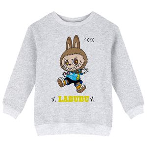 سویشرت دخترانه مدل X22 طرح LABUBU