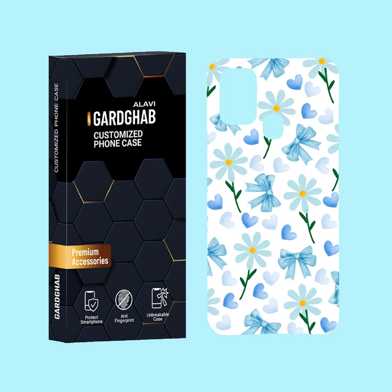 کاور گارد قاب علوی مدل گل مناسب برای گوشی موبایل سامسونگ Galaxy M31
