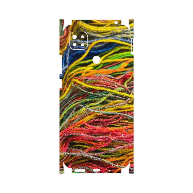 برچسب پوششی ماهوت مدل Fabric Texture 9-FullSkin مناسب برای گوشی موبایل شیائومی Redmi 9 Activ