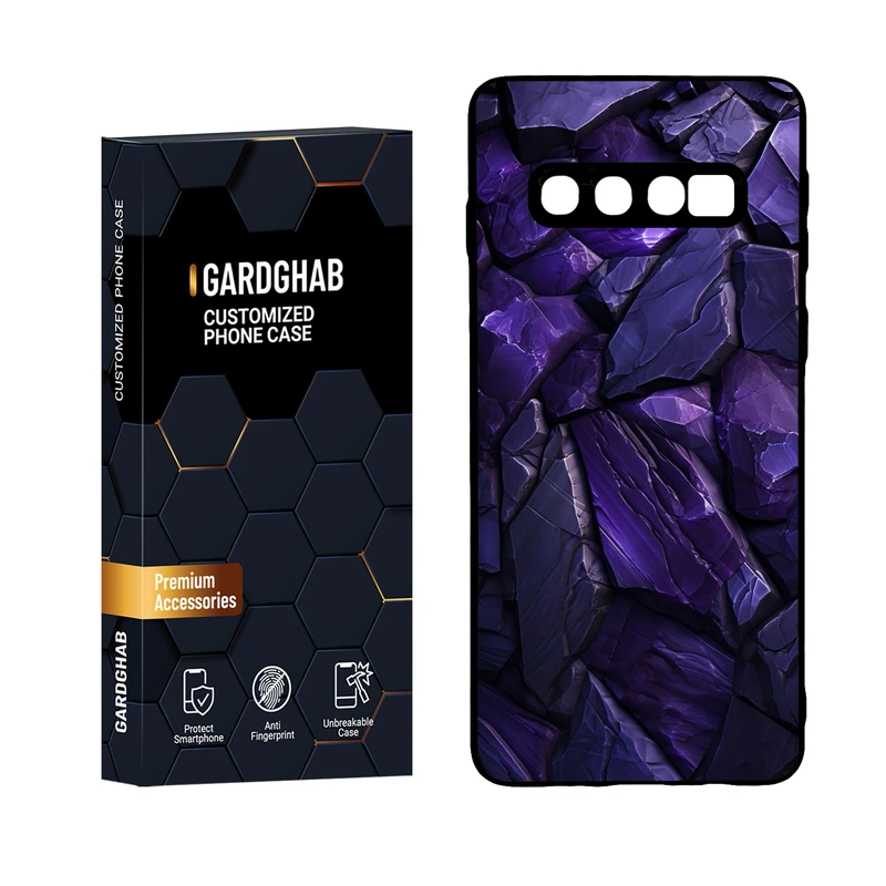 کاور گارد قاب مدل پشت گلس ساده مناسب برای گوشی موبایل سامسونگ Galaxy S10