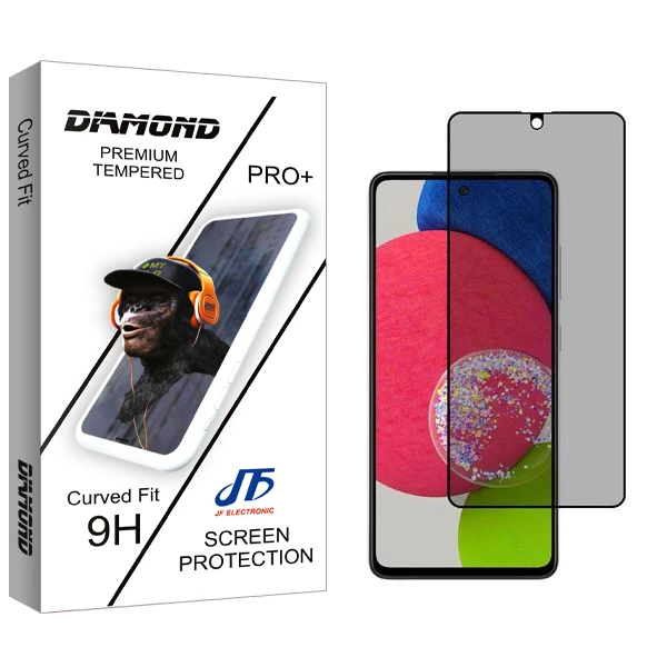 محافظ صفحه نمایش حریم شخصی جی اف مدل Diamond مناسب برای گوشی موبایل سامسونگ Galaxy A52s 5G