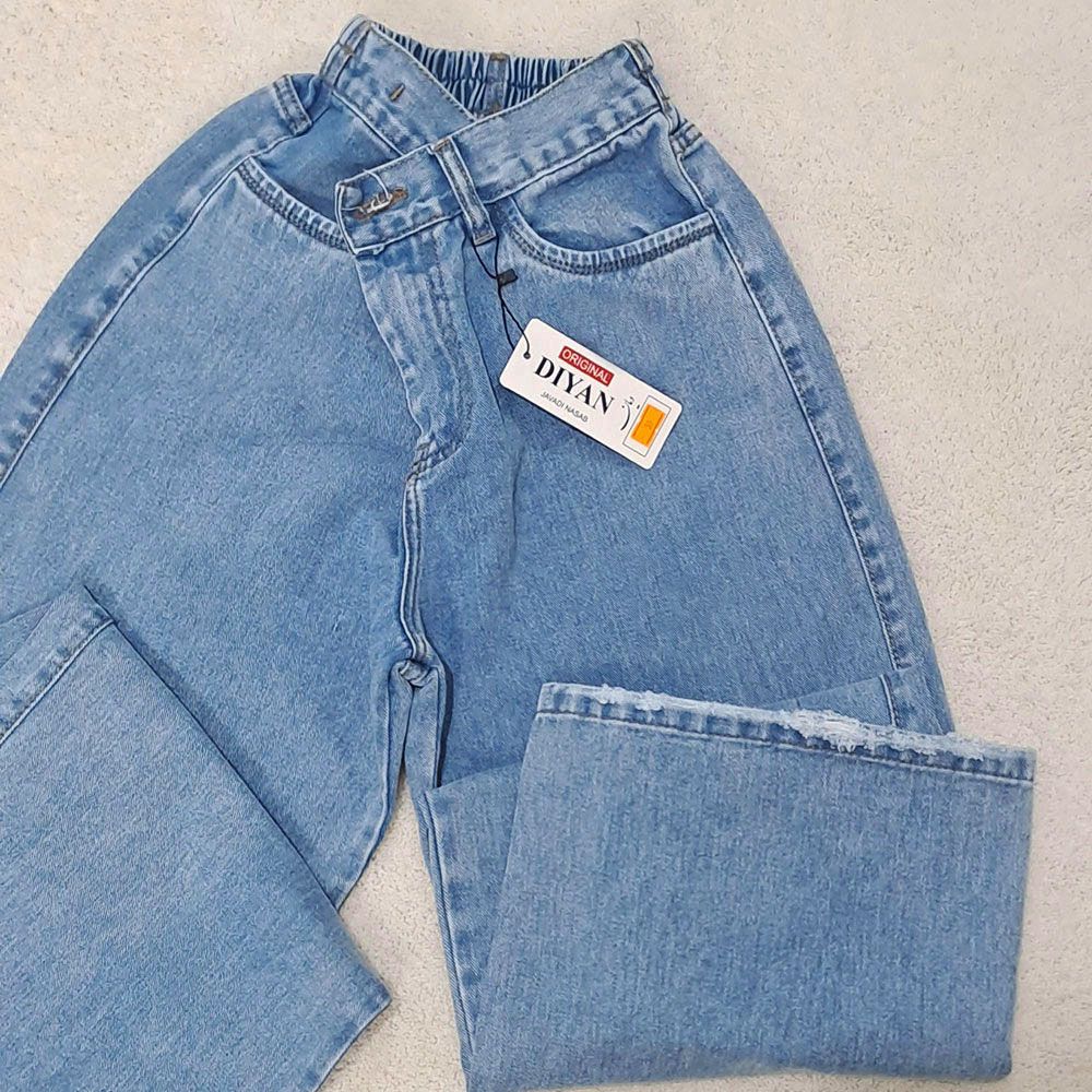 شلوار جین بگ زنانه دیان مدل بگ -  - 13