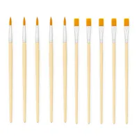 ست قلم مو مدل چند منظوره کد NO.10 بسته 10 عددی