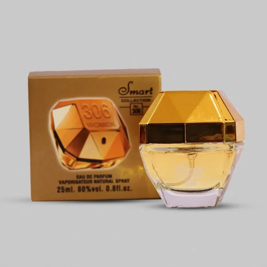 عطر جیبی زنانه اسمارت کالکشن مدل لیدی میلیون حجم 25 میلی لیتر