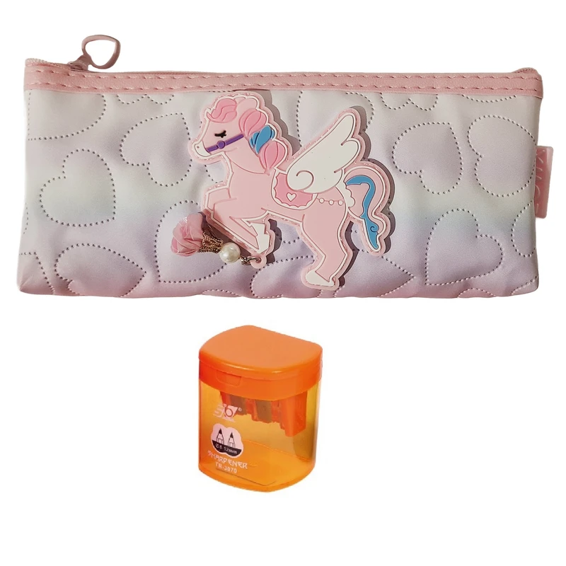 جامدادی مدل اسب بالدار کد P11 به همراه تراش