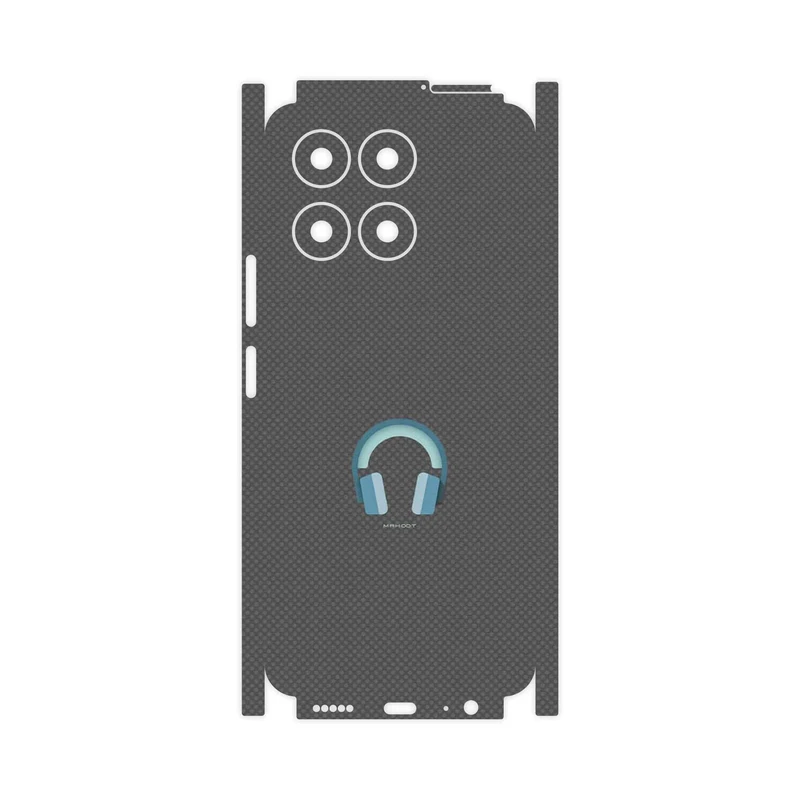 برچسب پوششی ماهوت مدل Minimal Headphone Icon-FullSkin مناسب برای گوشی موبایل آنر X6a