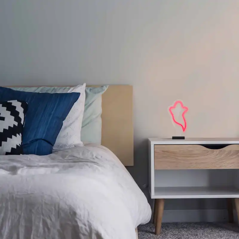 چراغ رومیزی مدل ریموت دار GHOST-GL_RD-GLASS