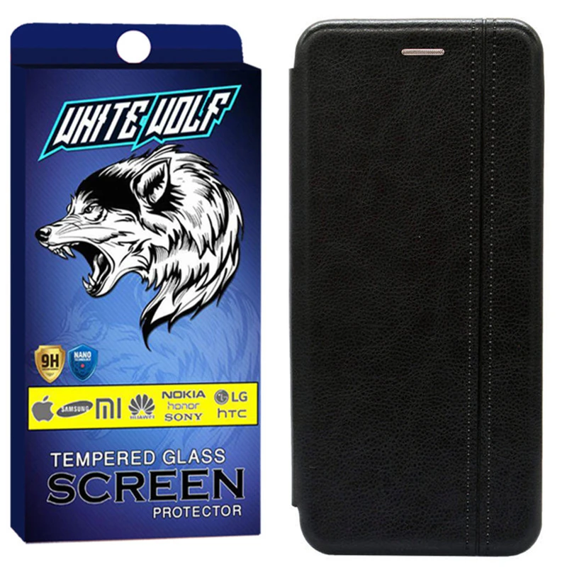 کیف کلاسوری وایت ولف مدل 03-WKF مناسب برای گوشی موبایل شیائومی Redmi Note 9