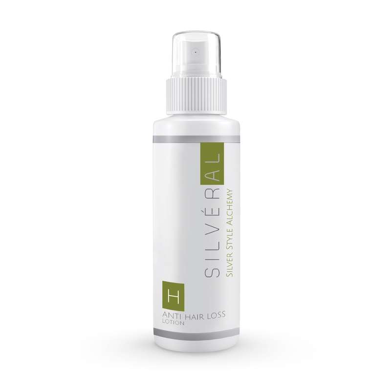 لوسیون ضد ریزش و محرک رویش مو سیلورال مدل H حجم 60 میلی لیتر