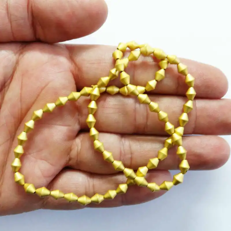 مهره دستبند مدل حدید چند وجهی کد MO-1016 مجموعه 40 عددی