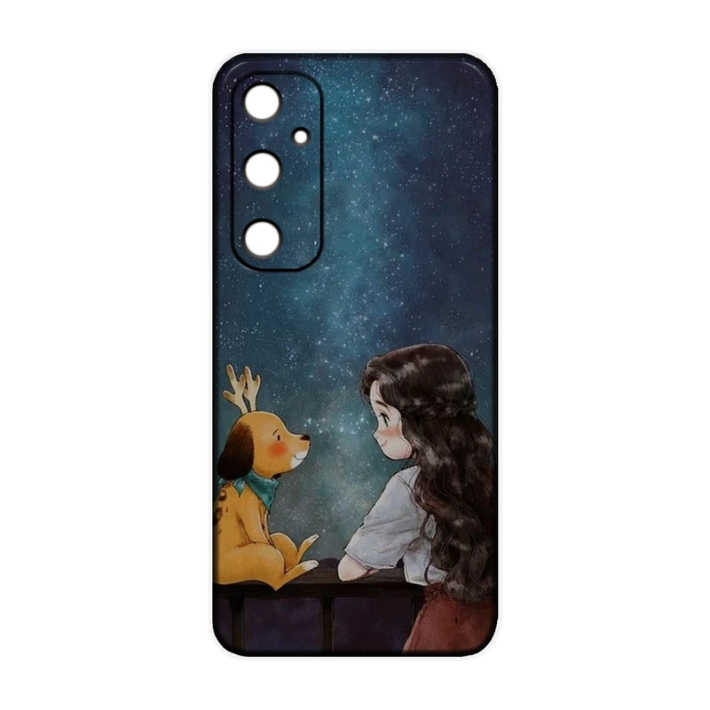 کاور مدل دخترانه کد 249 مناسب برای گوشی موبایل سامسونگ Galaxy A55