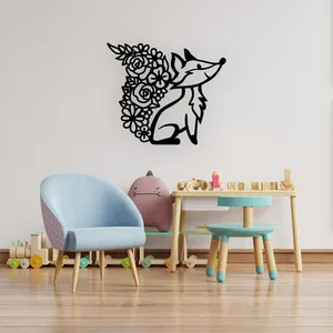 استیکر دیواری کودک مدل روباه