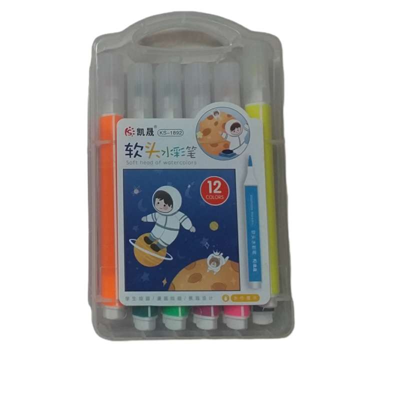 ماژیک رنگ آمیزی مدل KS-1892 در بسته 12 عددی