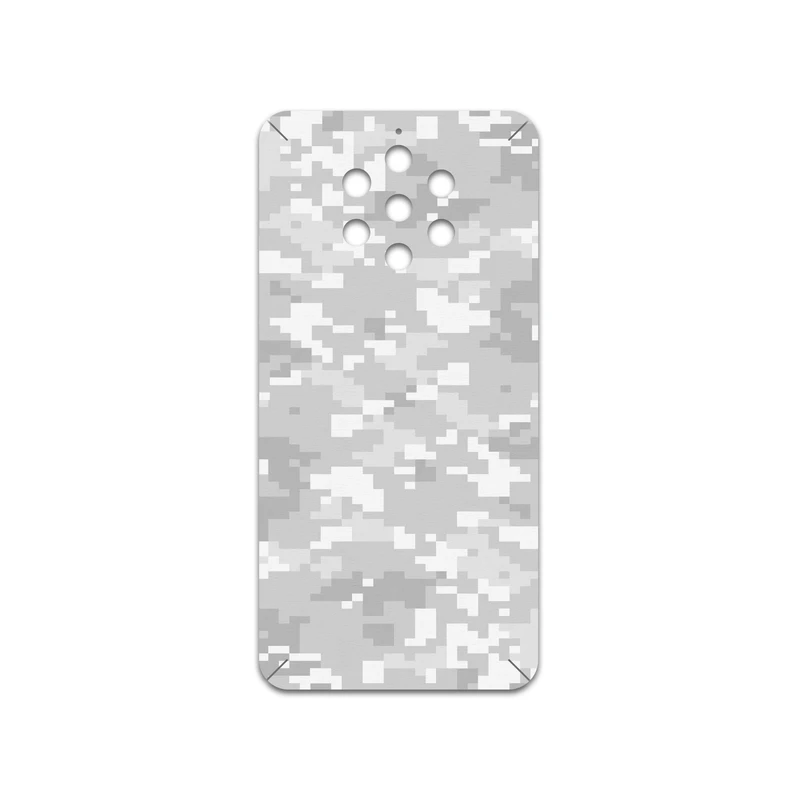 برچسب پوششی ماهوت مدل Army-Snow-Pixel مناسب برای گوشی موبایل نوکیا 9 Pureview