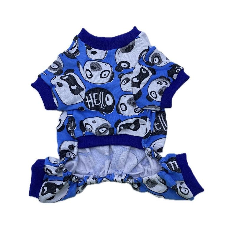لباس سگ و گربه مدل سرهمی HELLO 5 سایز XL