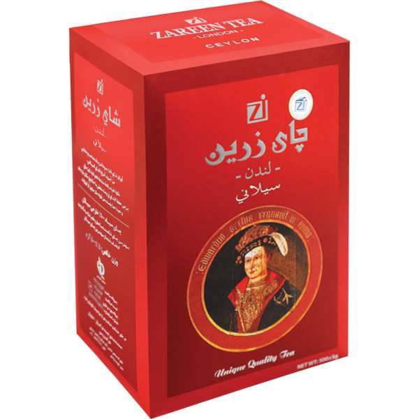 چای سیلان ساده زرین 500 گرم