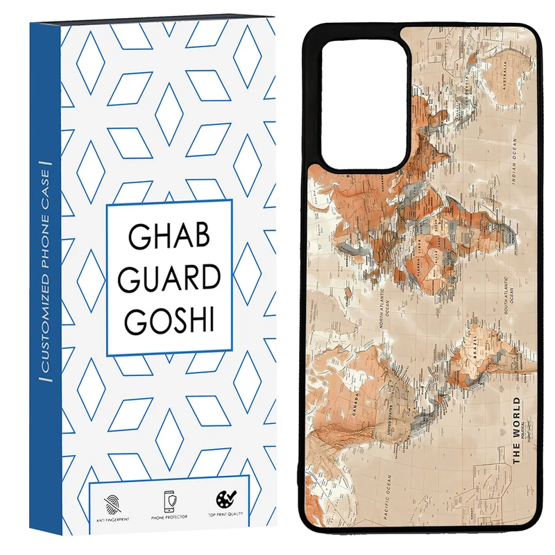 کاور قاب گارد گوشی طرح نقشه کد TPU-081 مناسب برای گوشی موبایل شیائومی Redmi Note 11 pro 4G / Note 11 pro 5G /  Note 12 pro 4G