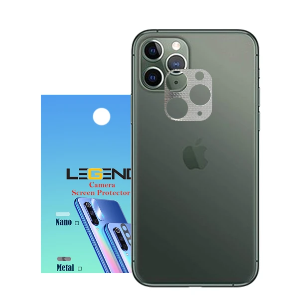  محافظ لنز دوربین مدل فلزی مناسب برای گوشی موبایل اپل iphone 11 pro 