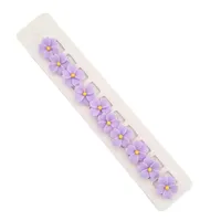 گیره مو دخترانه مدل گل پنج پر بسته 10 عددی