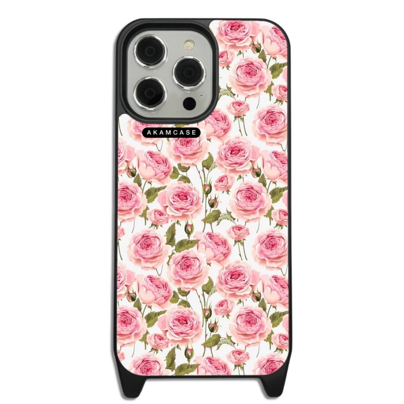 کاور آکام مدل AMC-WLA15PROMAX-FLOWERS14 مناسب برای گوشی موبایل اپل iPhone 15 Pro Max