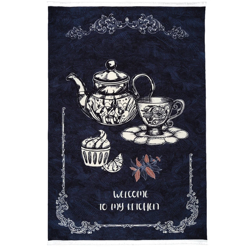 فرش ماشینی طرح آشپزخانه کد 101424 