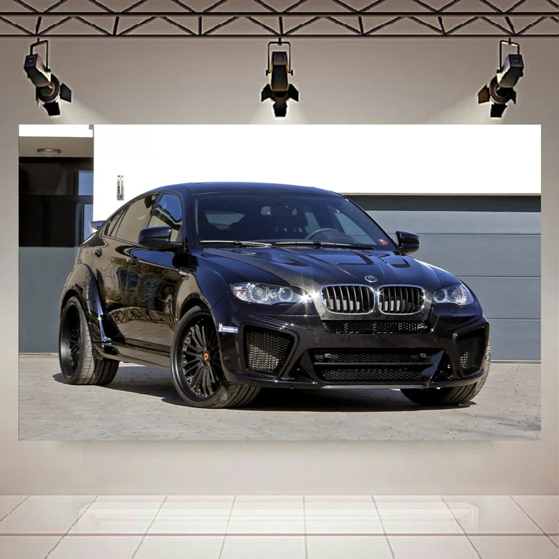 تابلو بوم طرح ماشین مدل BMW X6 M کد AR2738