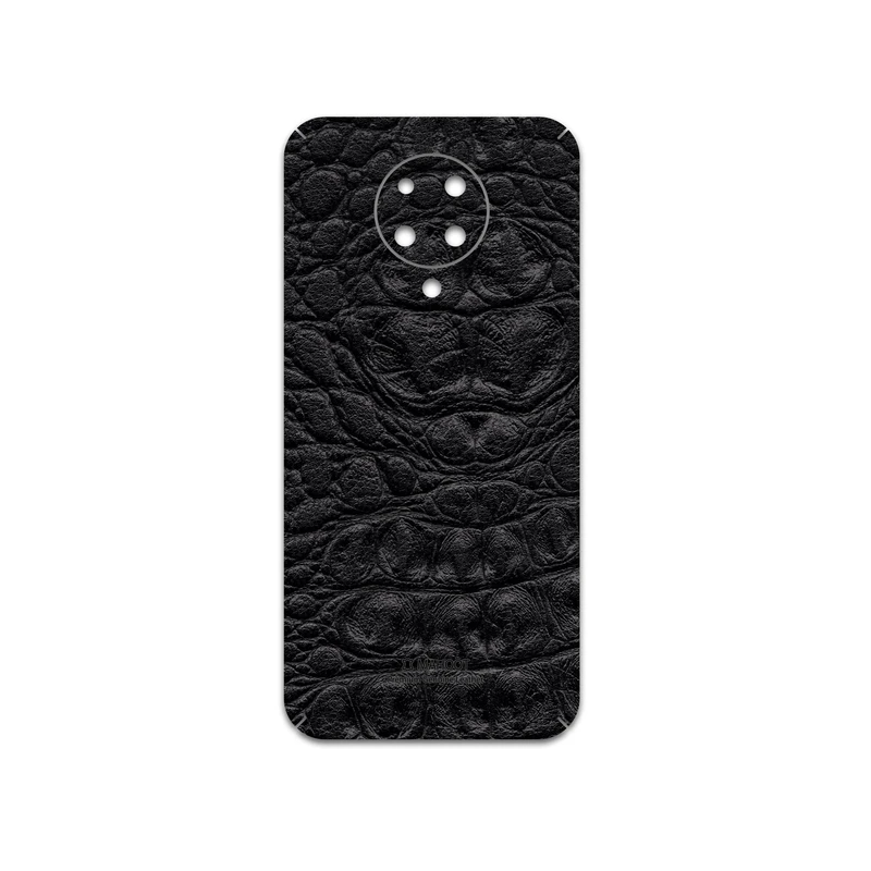 برچسب پوششی ماهوت مدل Black-Crocodile-Leather مناسب برای گوشی موبایل شیائومی Poco F2 Pro